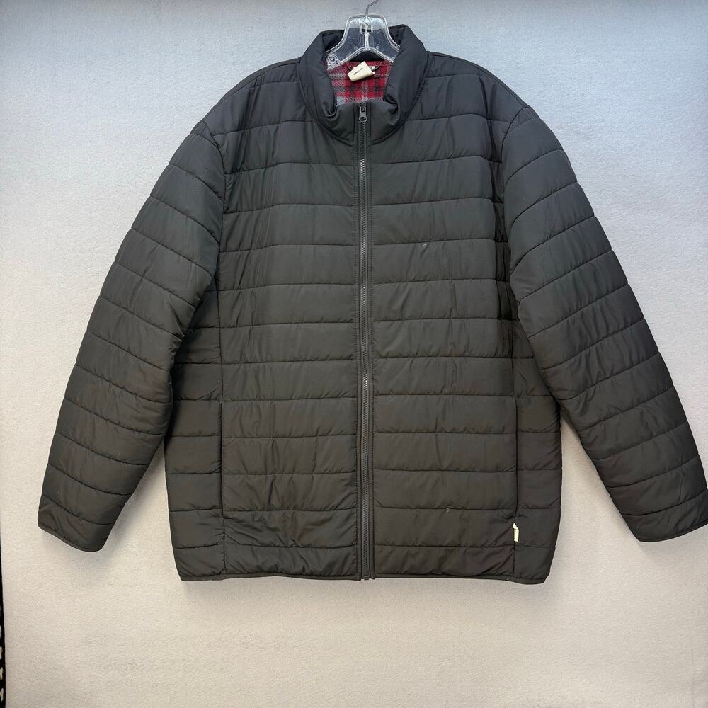 Voyager Puffer Jacket Men's XL Fleece Lined Coat Packable Winter Jacket